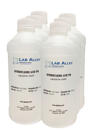 Hydrofluoric Acid, Lab Grade, 5%, 500mL