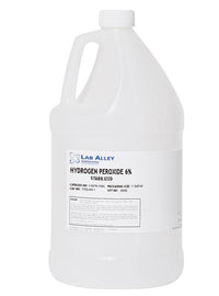 Hydrogen Peroxide, Lab Grade, 6% Stabilized, 1 Pint