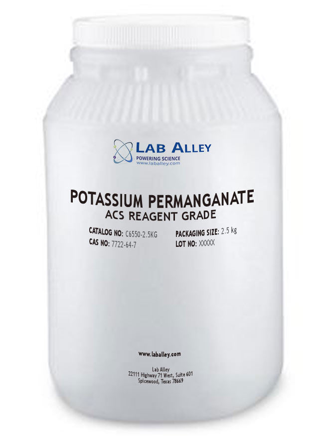 Permanganate de potassium pur à 98,5+ % 