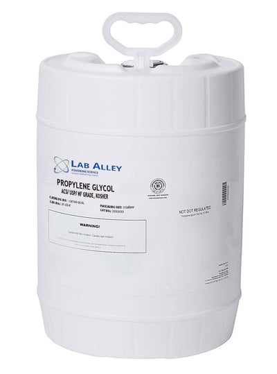 Propylene Glycol 99.5% USP/NF/FCC/Food Grade, Kosher, 5 Gallons