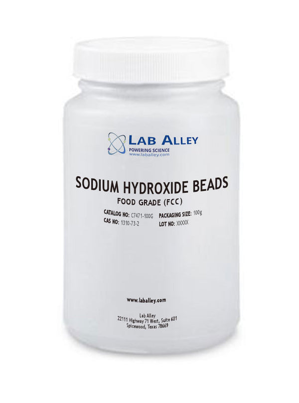 Sodium Hydroxid beads Lye for soap making 100% pure Cosmetic grade