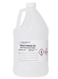 Sodium Hydroxide, Analytical Reagent Grade, 20%, 500mL