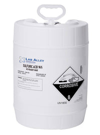 Sulfuric Acid 96% ACS Reagent Grade Solution (95-98%, Concentrated H2SO4), 500mL