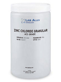 Zinc Chloride, Granular, ACS Grade, 100g