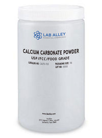 Calcium Carbonate Powder, USP/FCC/Food Grade, Kosher, 100g