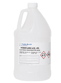 Hydrofluoric Acid, Electronic Grade / Semiconductor Grade, 49%, 1 Pint