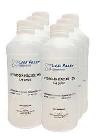 Hydrogen Peroxide, Lab Grade, 15%, 500mL