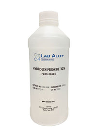 Hydrogen Peroxide, Food Grade, 32%, 500mL