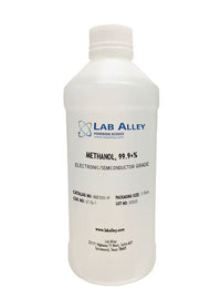 Discounted Lab Alley Methanol, Electronic Cleanroom Grade, 99.9+%, 1 Pint