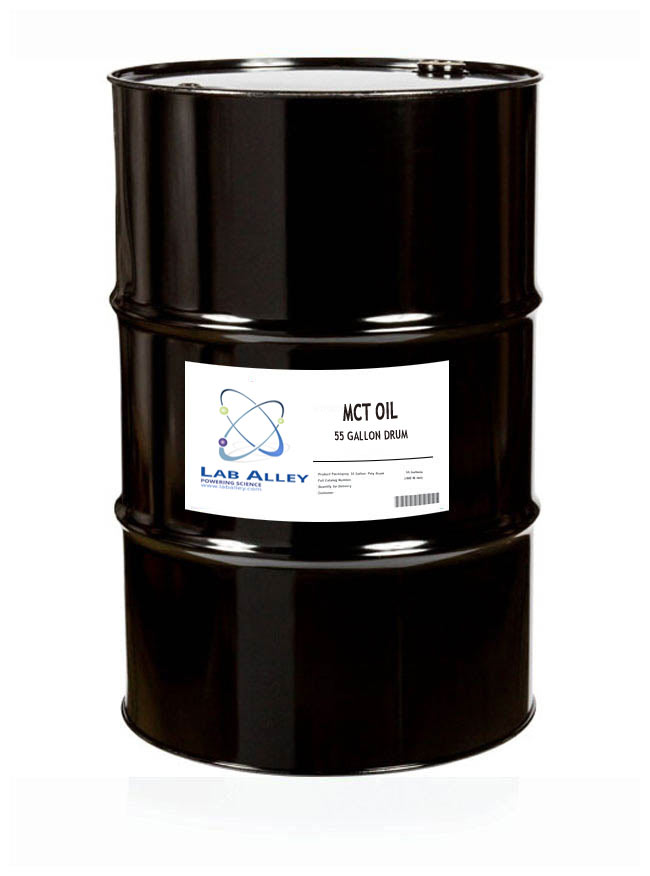 MCT Oil Coconut Based USP/FCC/Food Grade, Kosher, 55 Gallon Drum