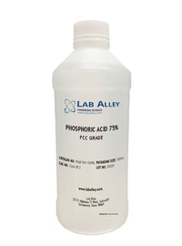 Phosphoric Acid, Food Grade (FCC), Kosher, 75%, 500 mL