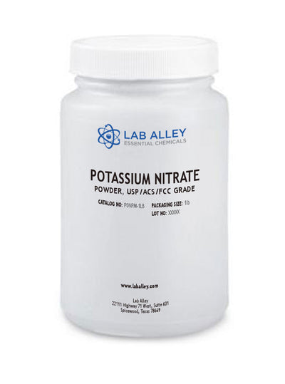 Potassium Nitrate Powder, USP/ACS/FCC Grade, 1 Pound