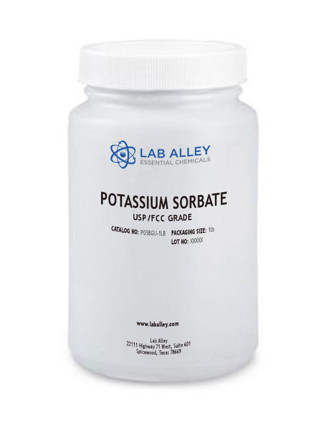 Potassium Sorbate, USP/FCC, Kosher, 1 Pound