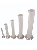 Graduated Cylinder Set, PP, Hex Base