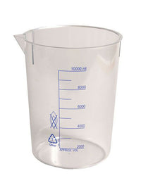 Beakers, Printed Graduations, Polymethylpentene, PMP