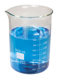 Heavy Duty Glass Beakers, Low Form, 100mL